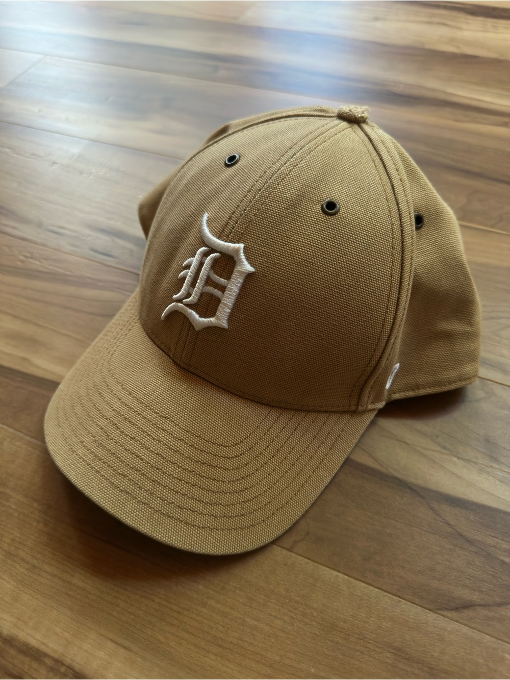 47 Brand Embroidered Detroit Tigers Logo Tan Baseball Cap